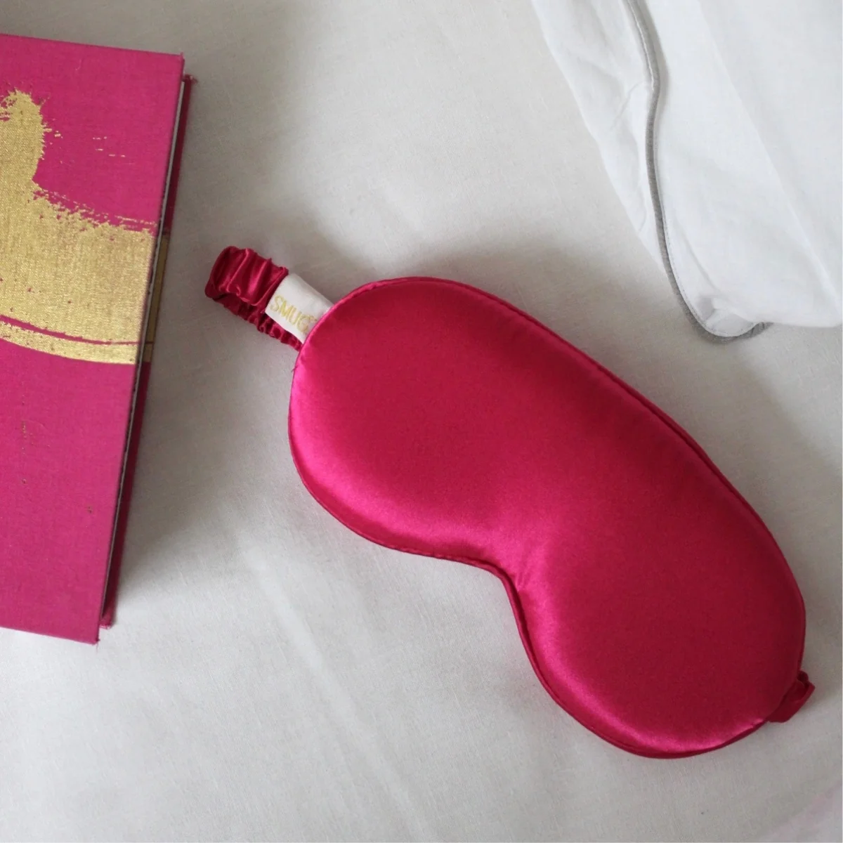 Cloud Padded Satin Sleep Mask - Scarlett - Image 4