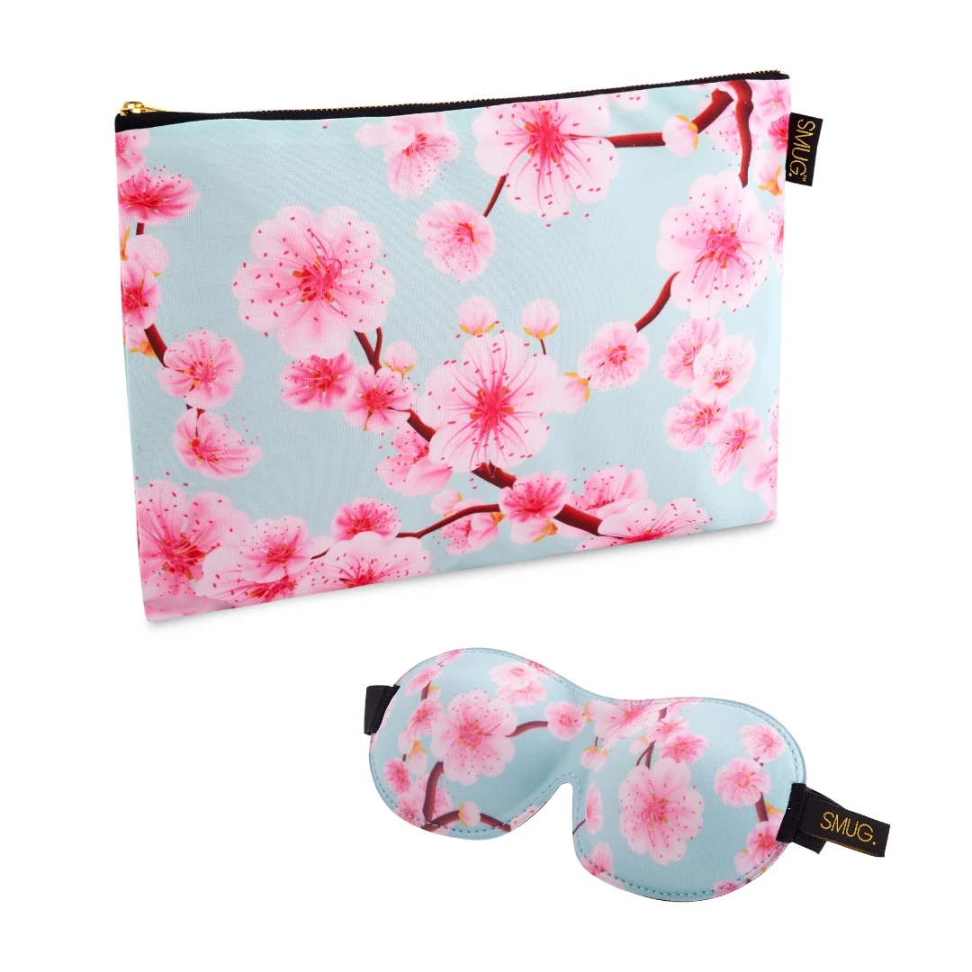 Contoured Sleep Mask & Accessories Bag Set - Various Prints - Image 5