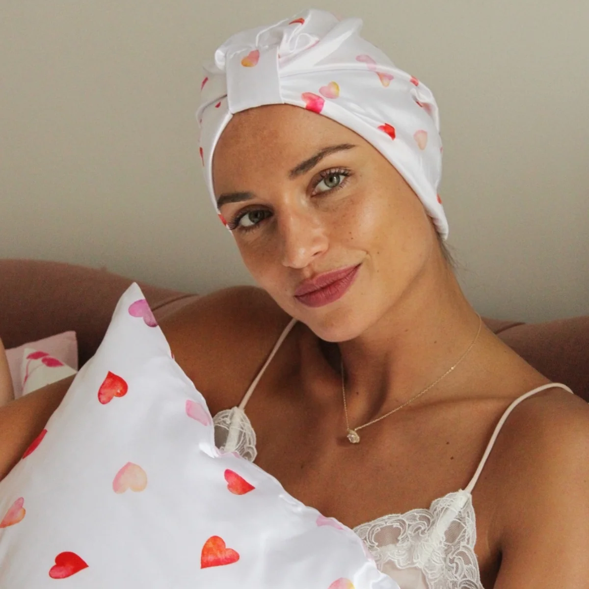 Soft Satin Pillowcase Set, Loveheart - Image 3