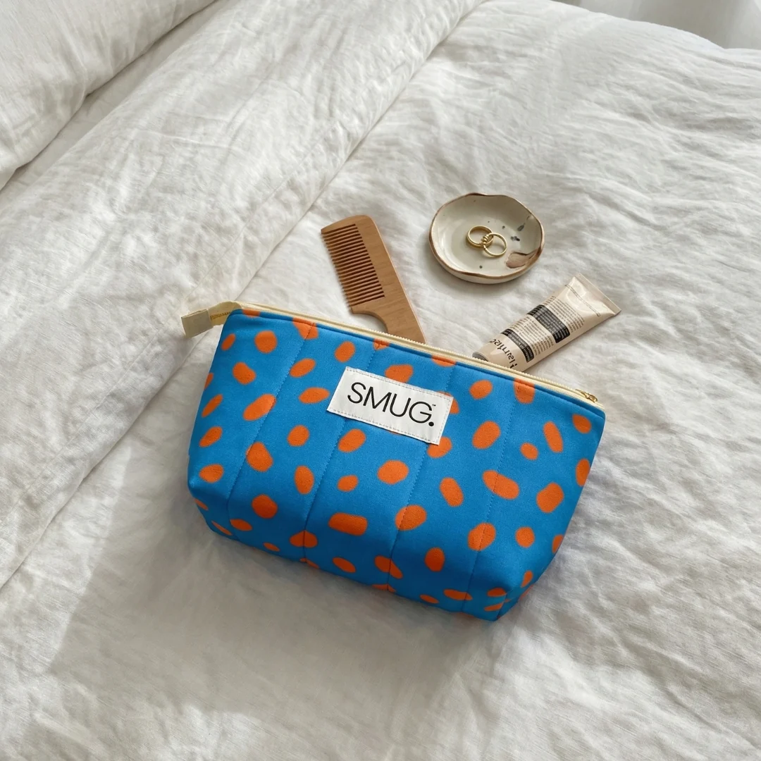 Padded Make-Up Bag, Capri Pop - Image 2