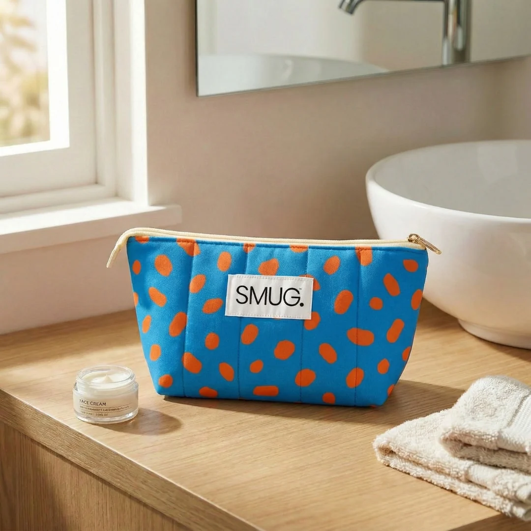 Padded Make-Up Bag, Capri Pop - Image 3