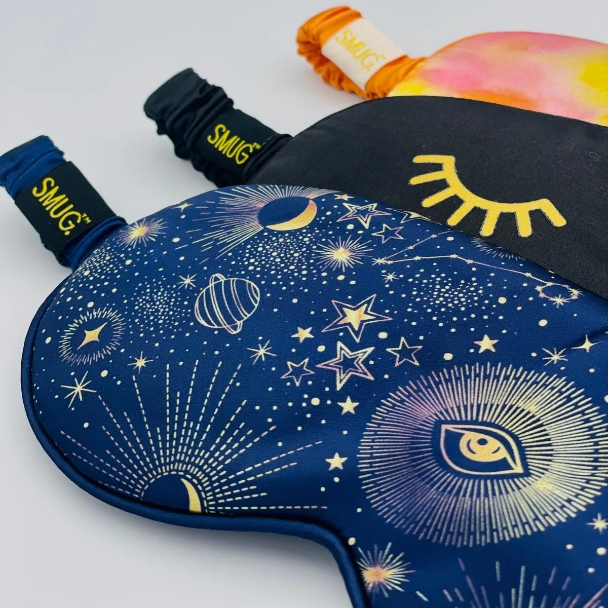 Satin Sleep Mask - Blue Celestial - Image 4