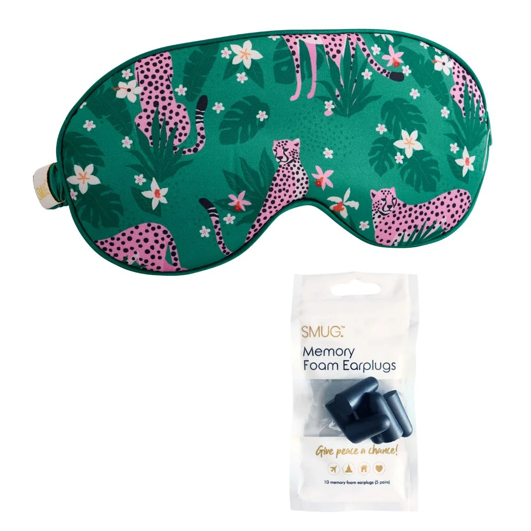 Satin Sleep Mask - Cheetah Print - Image 4