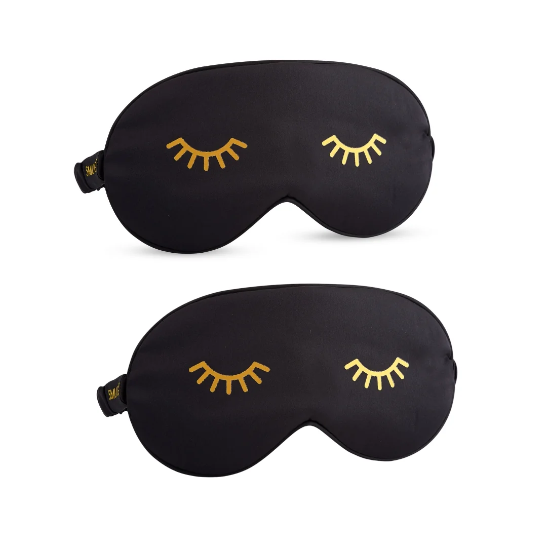 Satin Sleep Mask Twin Pack Sets - Various Designs - Image 20