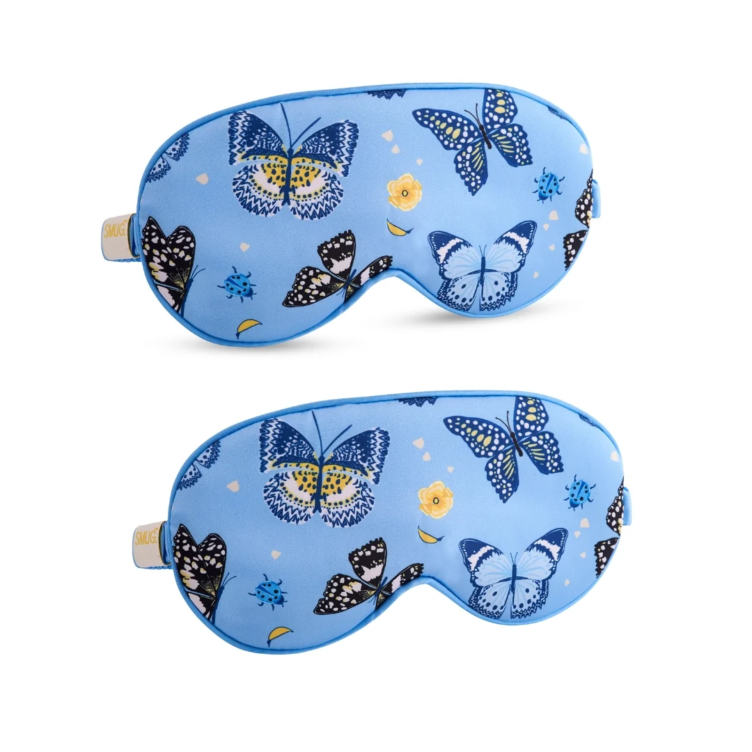 Satin Sleep Mask Twin Pack Sets - Various Designs - Image 24