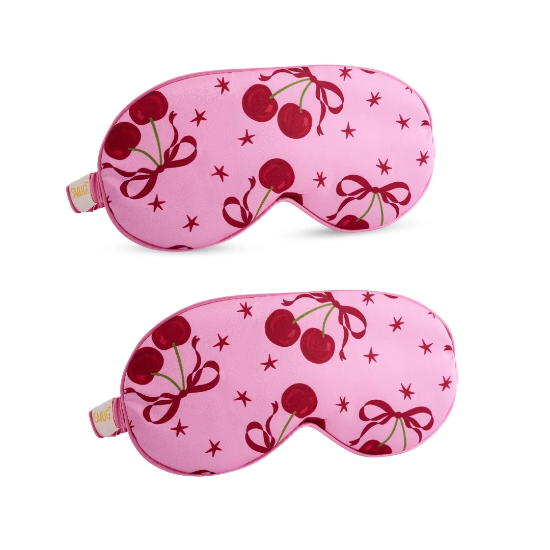 Satin Sleep Mask Twin Pack Sets - Various Designs - Image 26