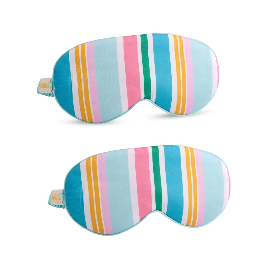 Satin Sleep Mask Twin Pack Sets - Various Designs - Image 28