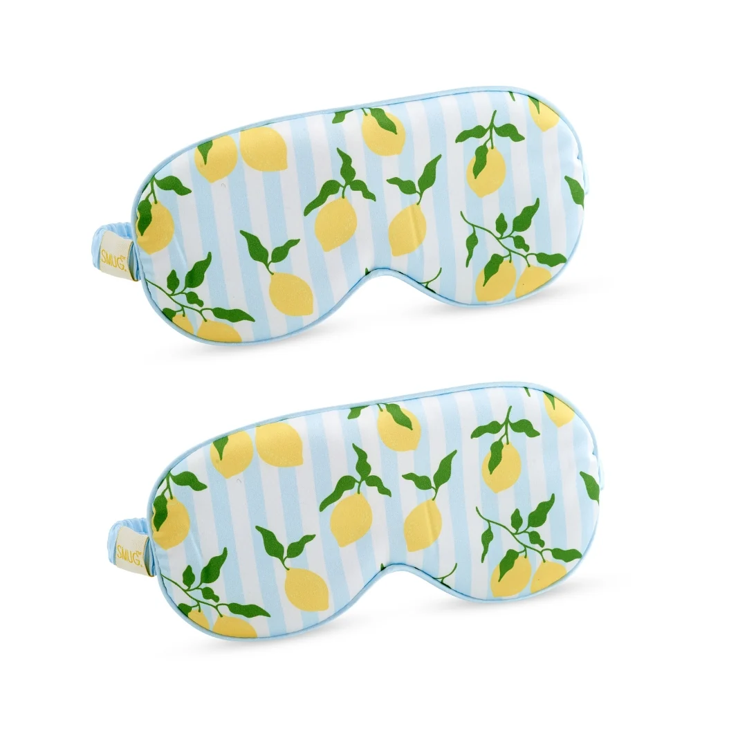 Satin Sleep Mask Twin Pack Sets - Various Designs - Image 37
