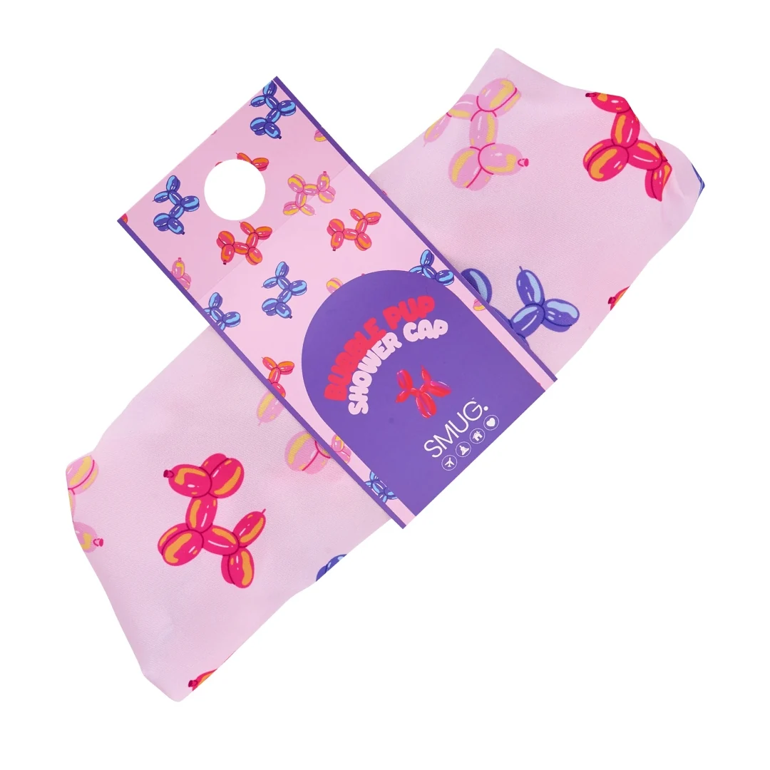 Shower Cap - Bubble Pup Print - Image 2