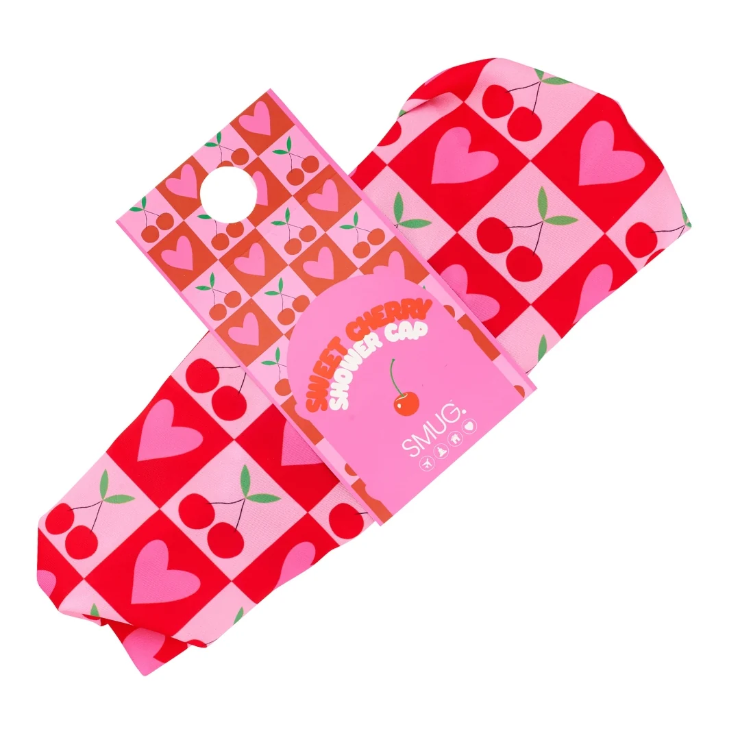 Shower Cap - Sweet Cherry Print - Image 2