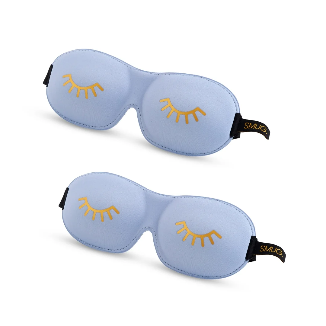 Contoured Sleep Mask Twin Pack Sets - Various Designs - Image 18