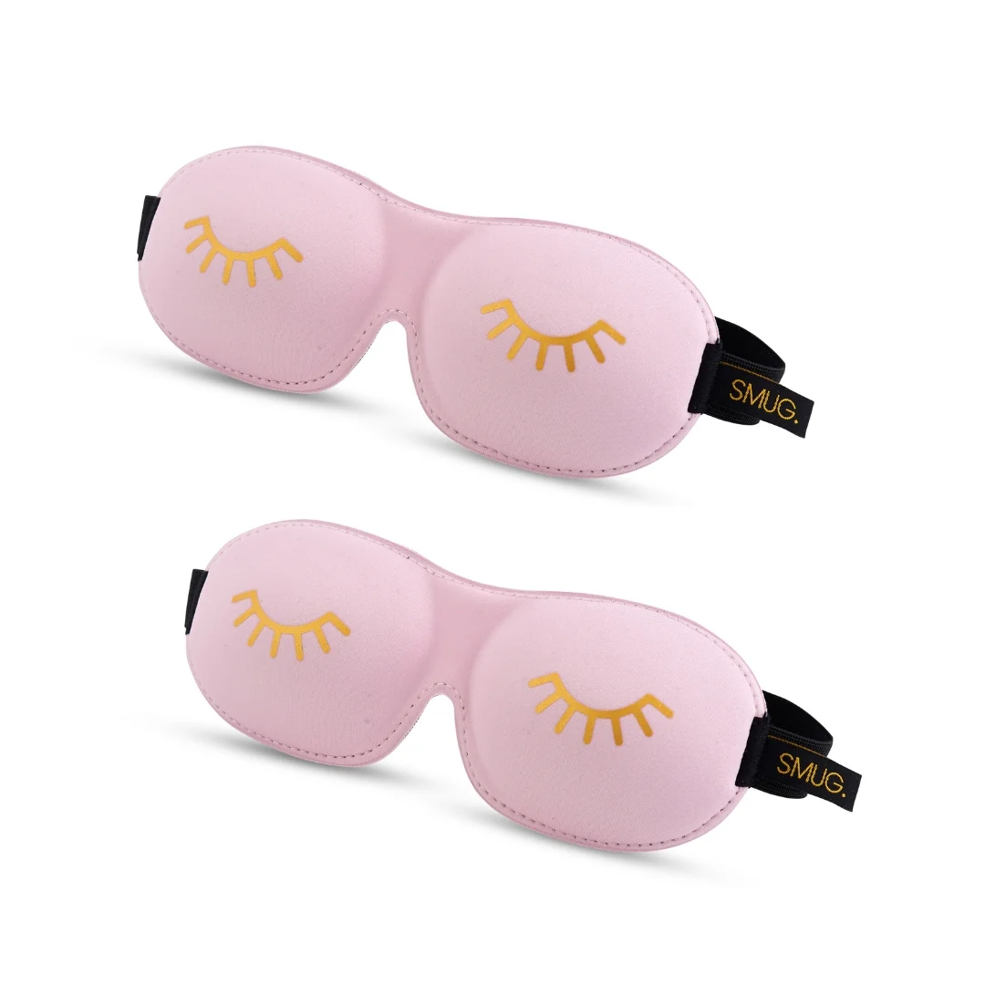 Contoured Sleep Mask Twin Pack Sets - Various Designs - Image 20