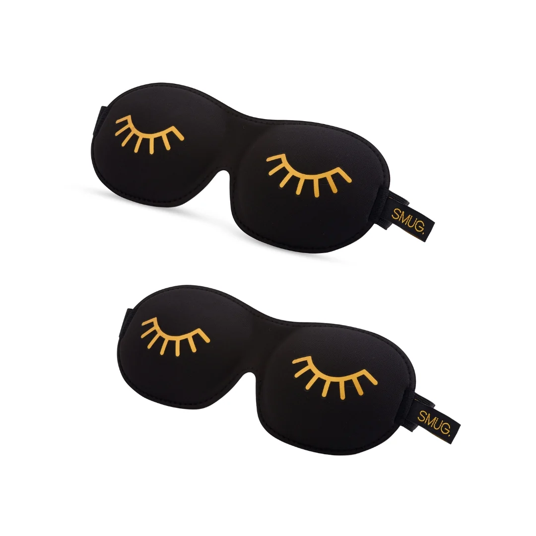Contoured Sleep Mask Twin Pack Sets - Various Designs - Image 21
