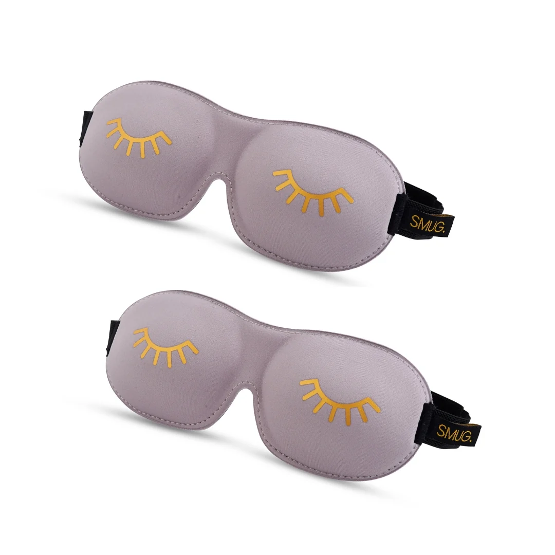 Contoured Sleep Mask Twin Pack Sets - Various Designs - Image 22