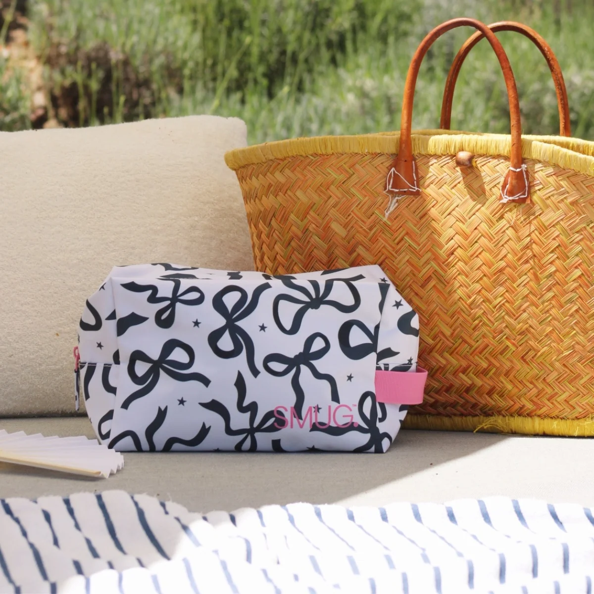 Wash Bag - Bows Print - Image 4