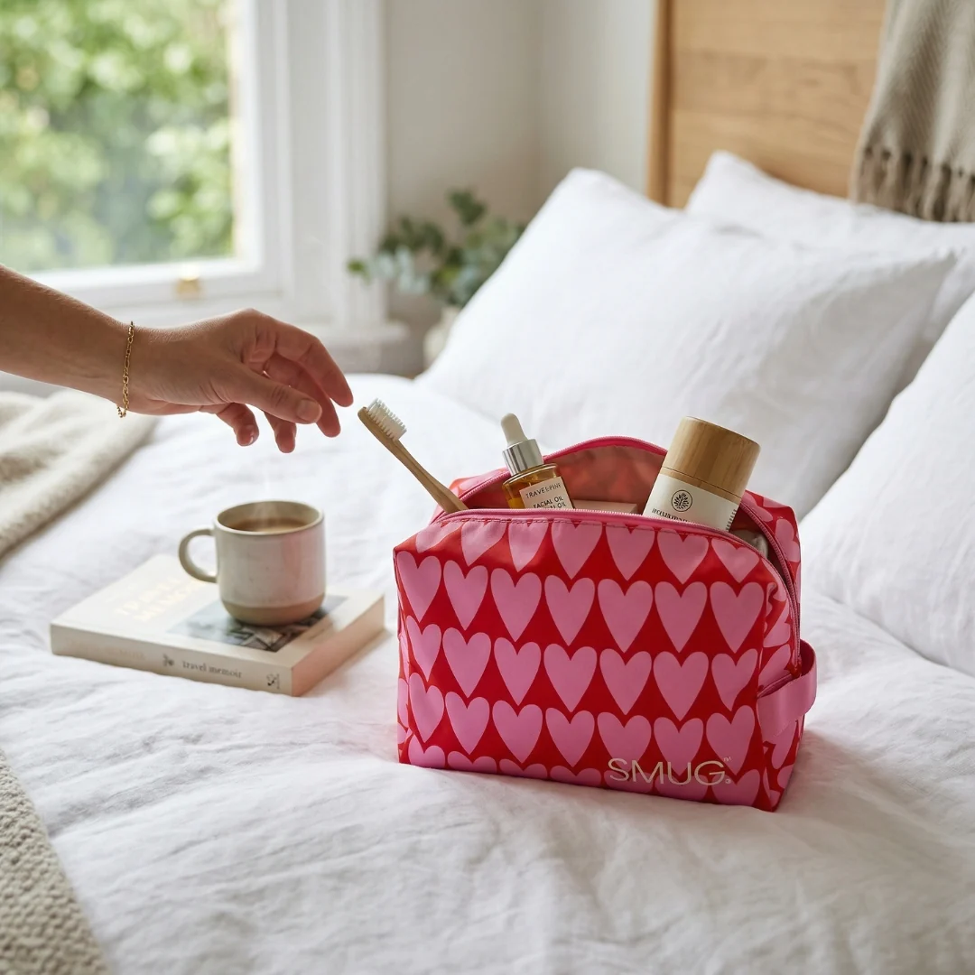 Wash Bag - Longheart Print - Image 3