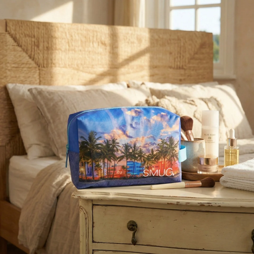 Wash Bag - Miami Print - Image 3