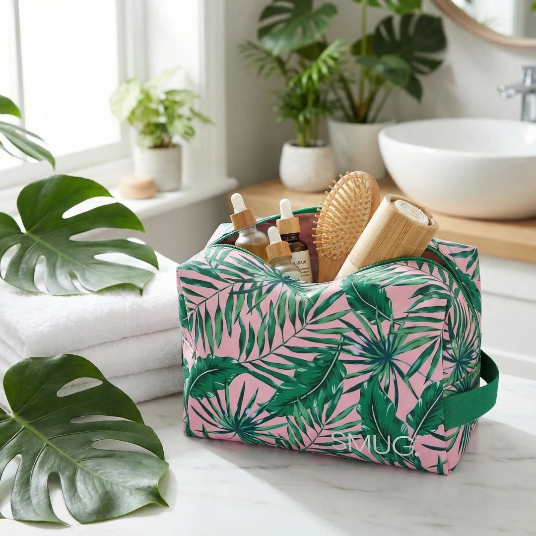 Wash Bag - Palm Print - Image 3