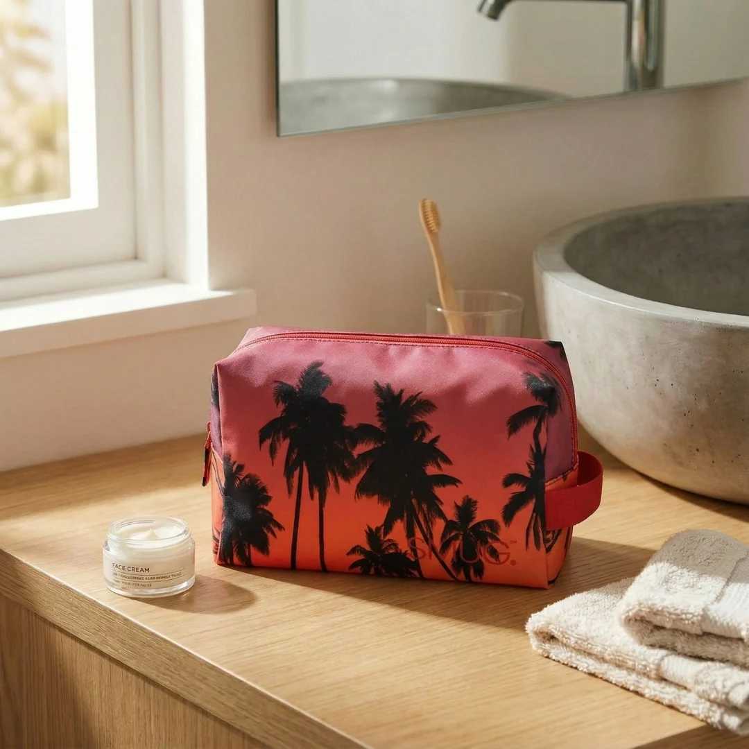 Wash Bag - Sunset Print - Image 3